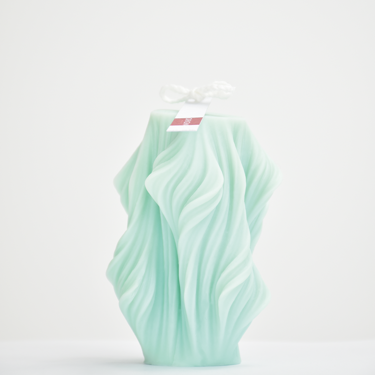 Bougie décorative verte en cire de soja AÏA Petit