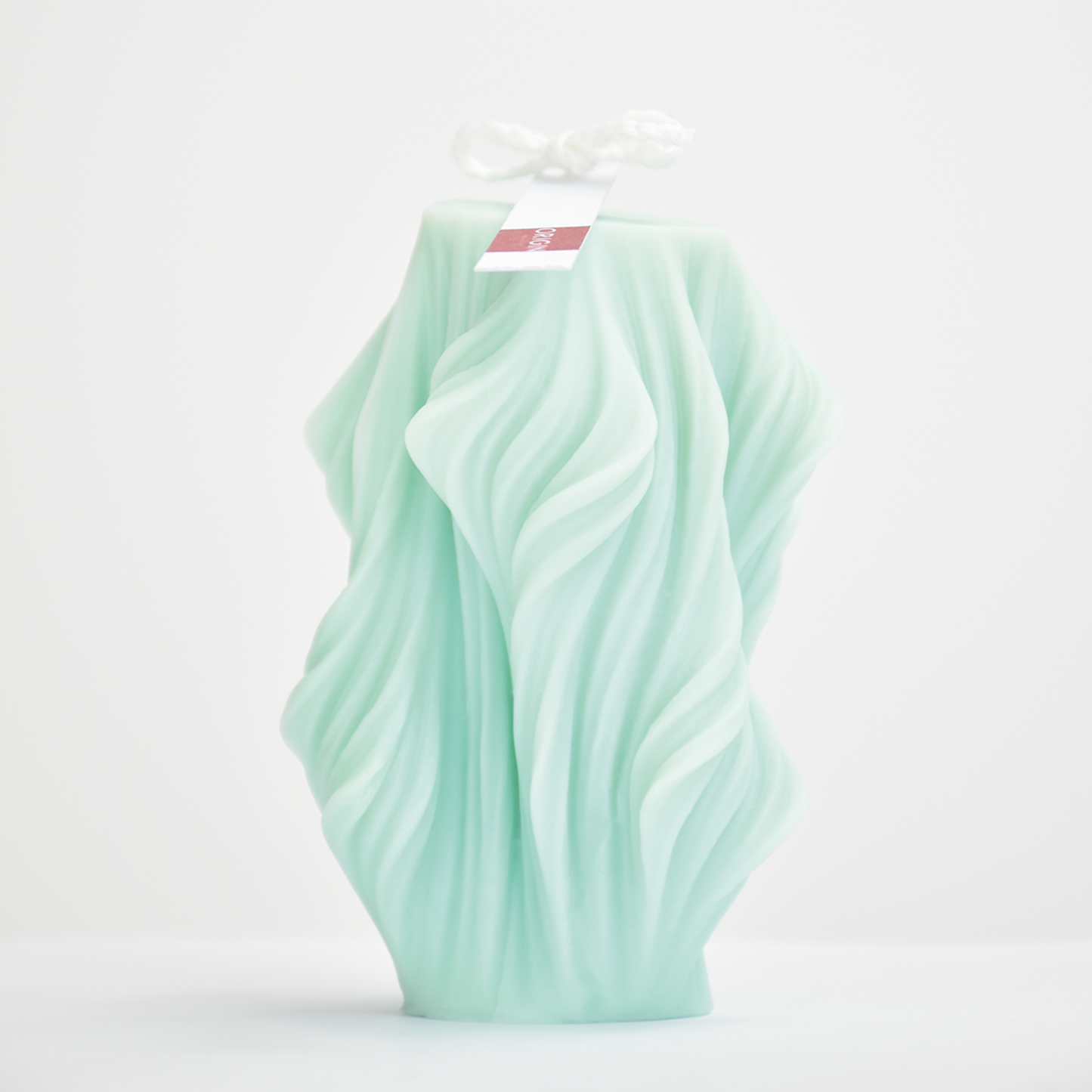 Bougie décorative verte en cire de soja AÏA Petit