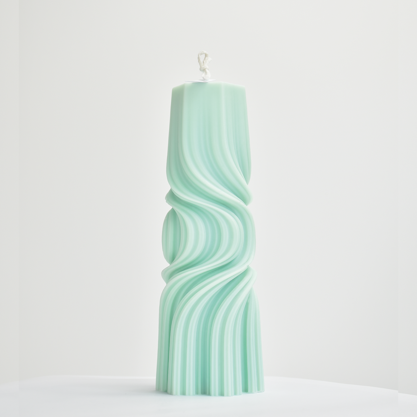 Bougie décorative verte en cire de soja EVE Petit