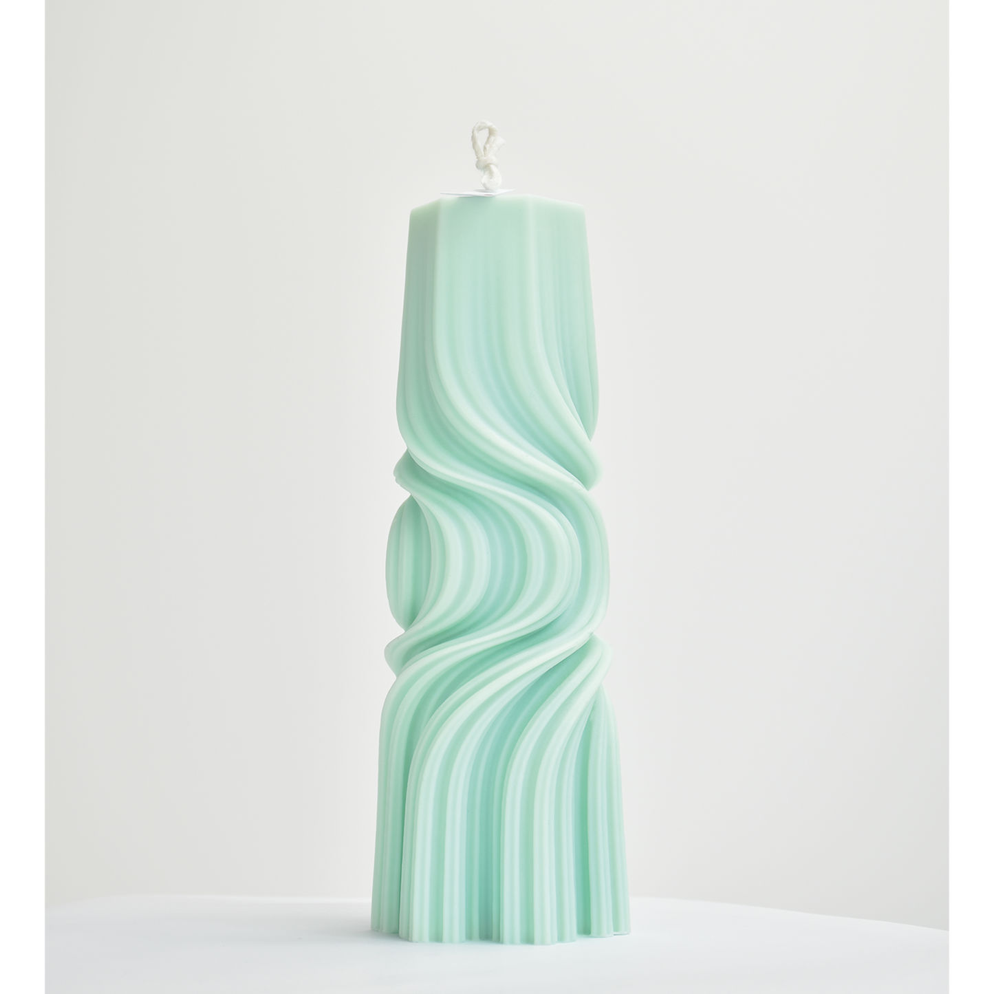 Bougie décorative verte en cire de soja EVE Moyen