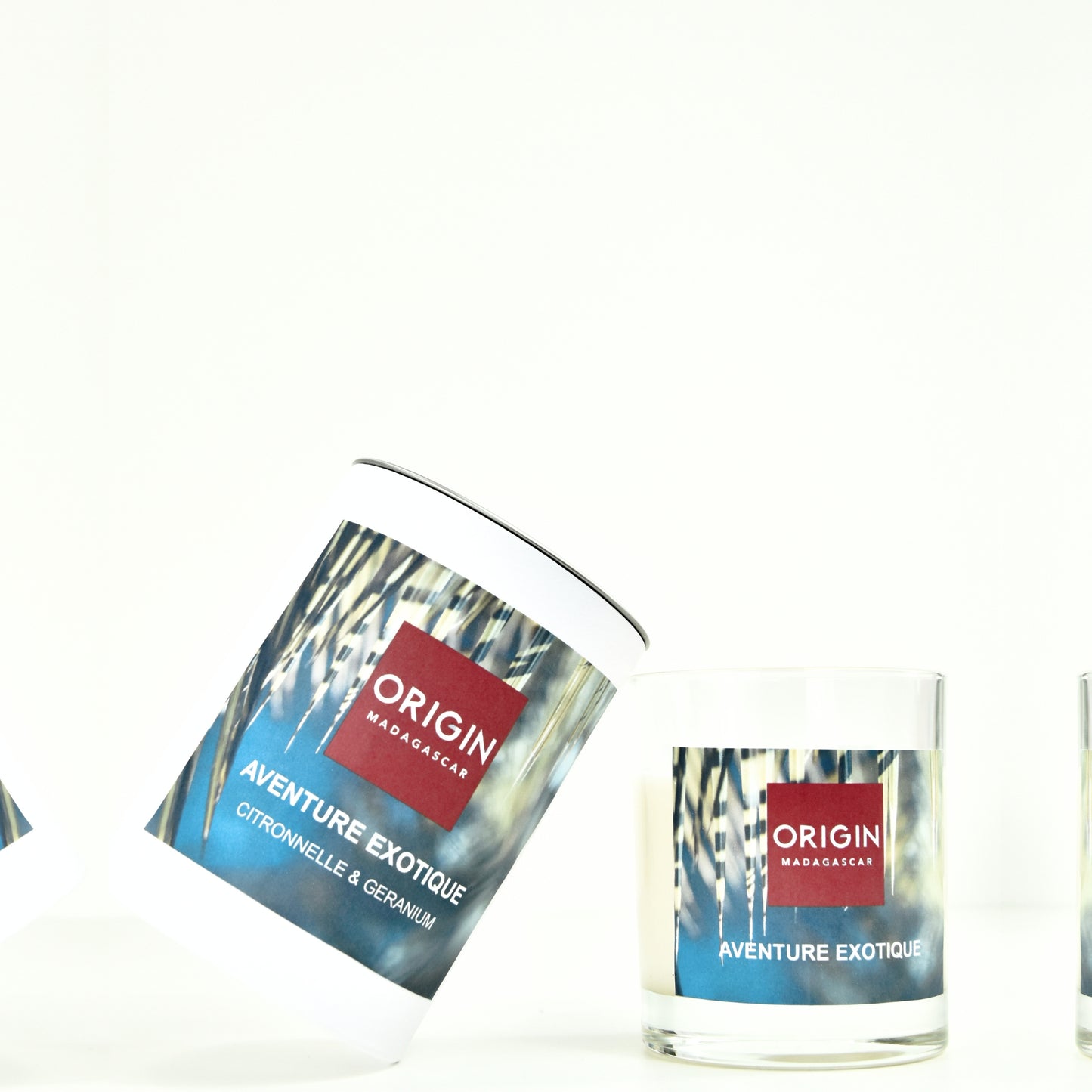 Bougie en contenant parfumé AVENTURE EXOTIQUE