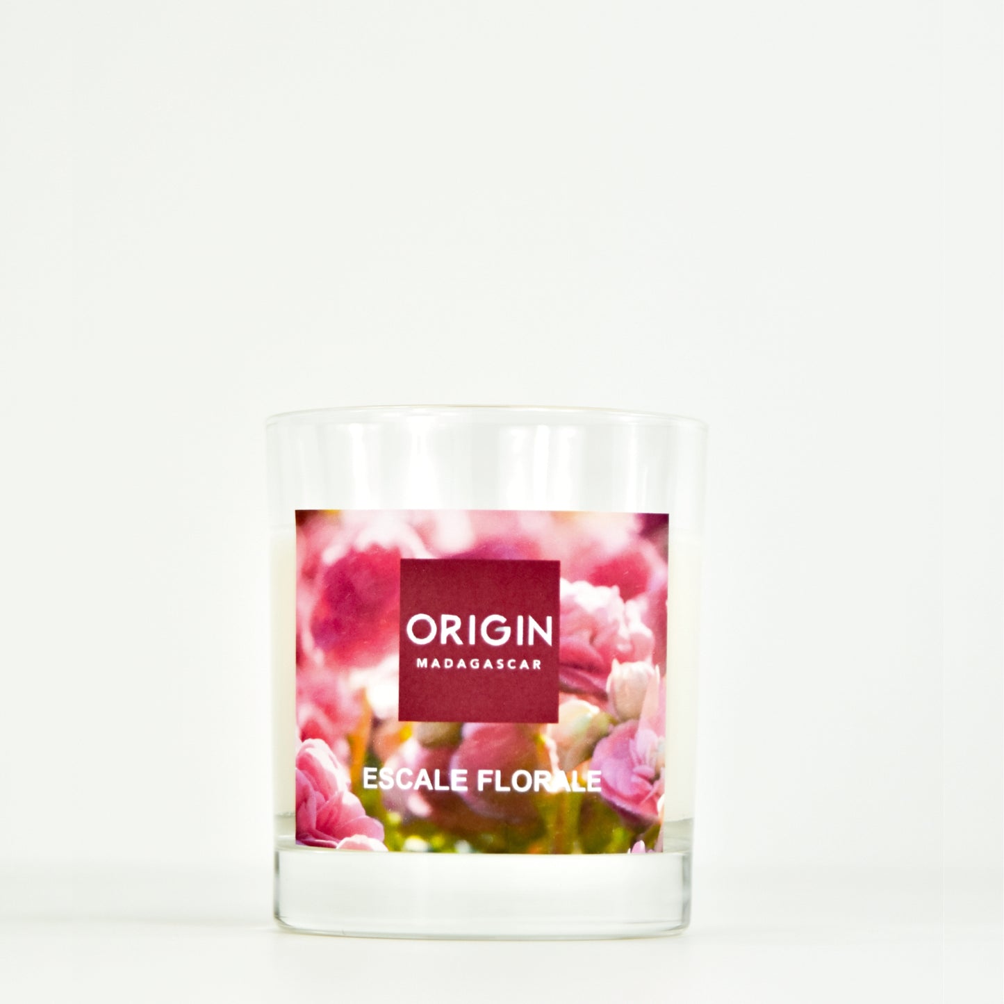 Bougie parfumée en contenant ESCALE FLORALE