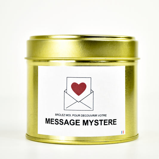 Bougie mystère sur commande