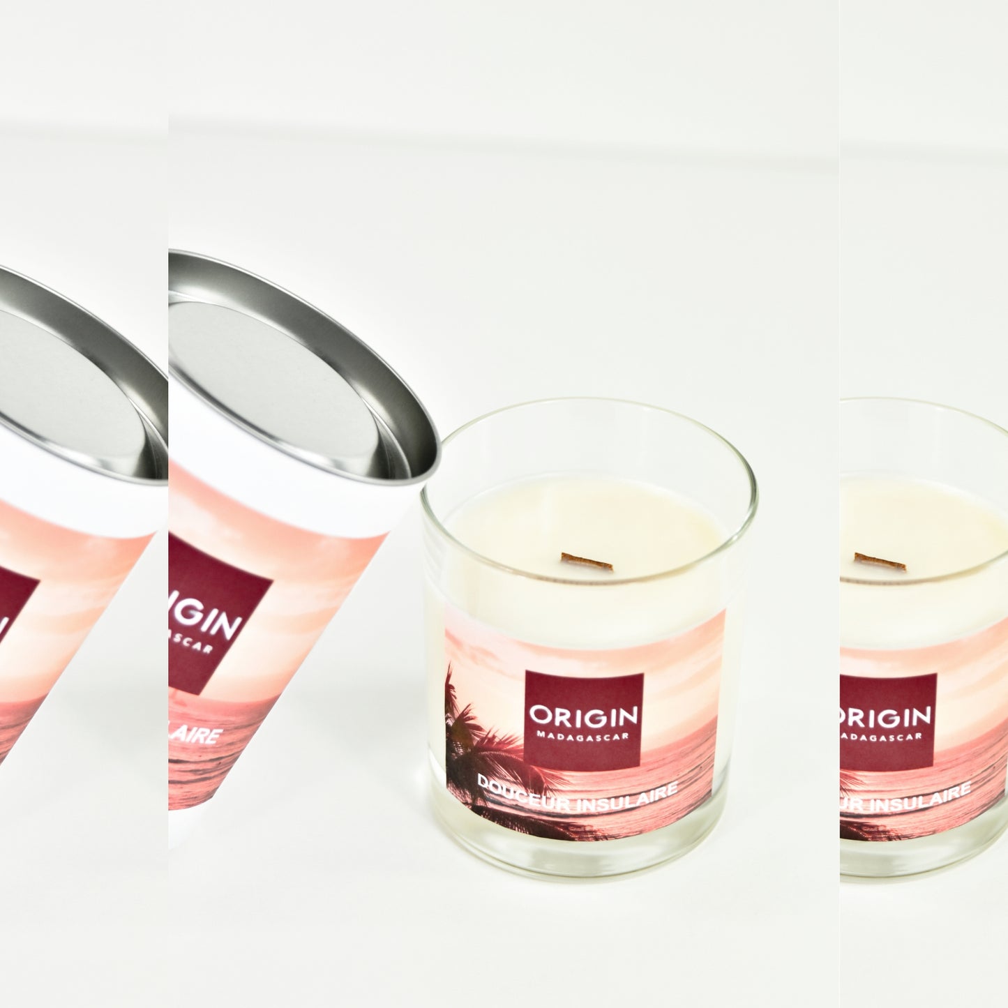 Bougie parfumée en contenant DOUCEUR INSULAIRE